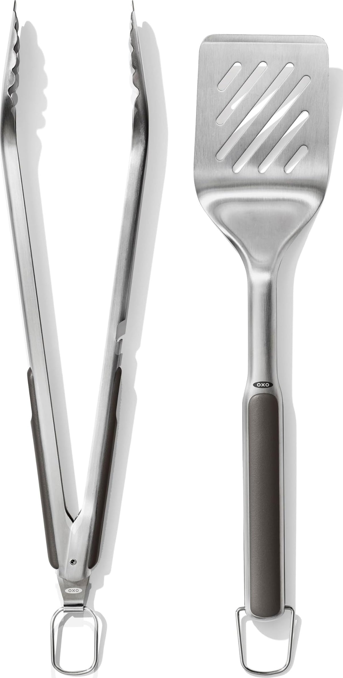 OXO Outdoor Grilling Turner and Tongs Set