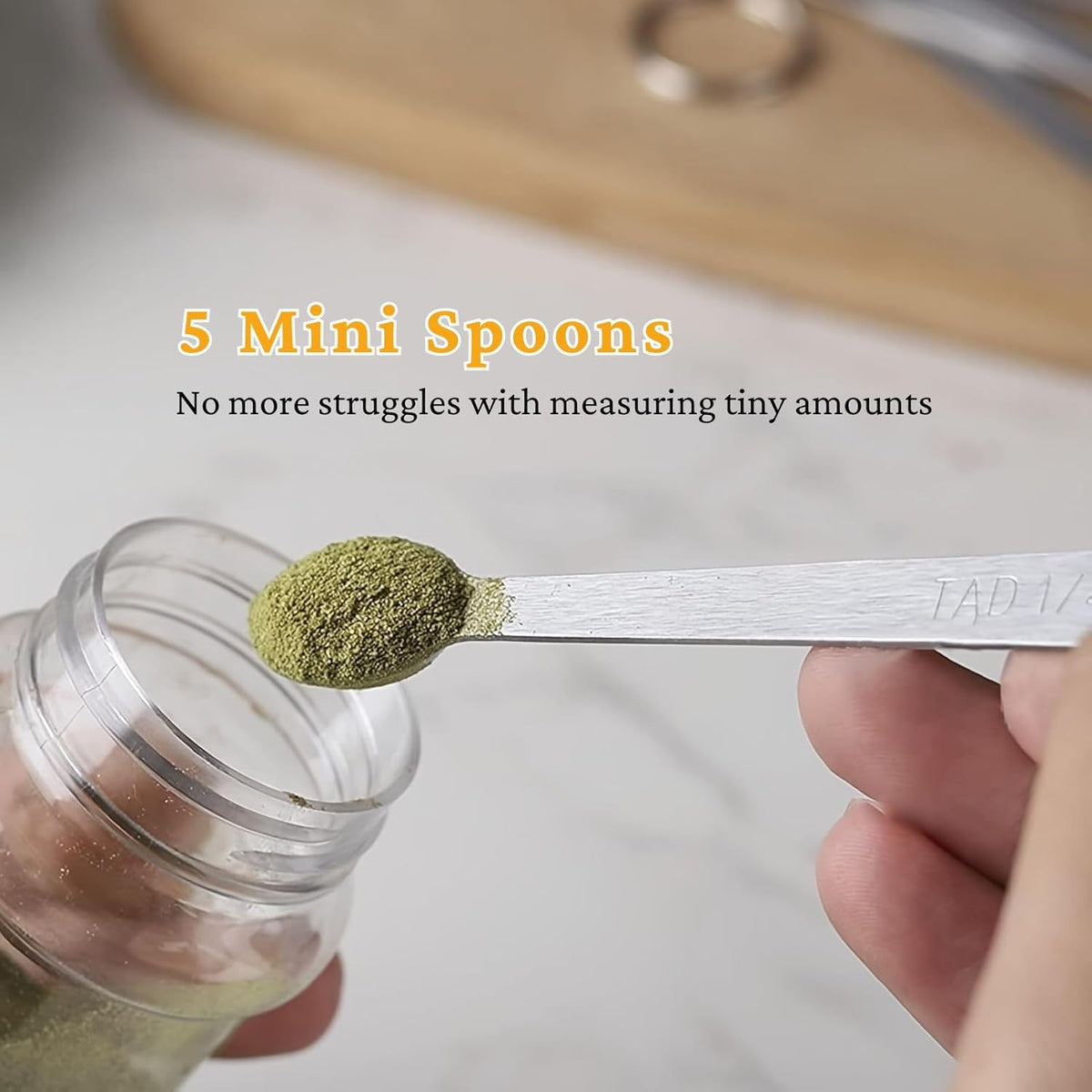 28 Pcs Stainless Steel Measuring Spoons Set with Leveler, Metal Round & Rectangular Spoons plus 2-Pack Mini Spoon Sets for Precise Cooking and Baking, Standard Sizes with Clear Engraved Markings