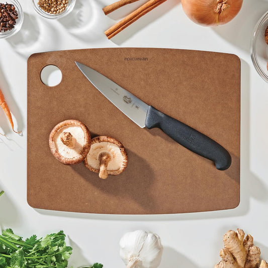 Kitchen Series 11.5" × 9" Cutting Board in Nutmeg