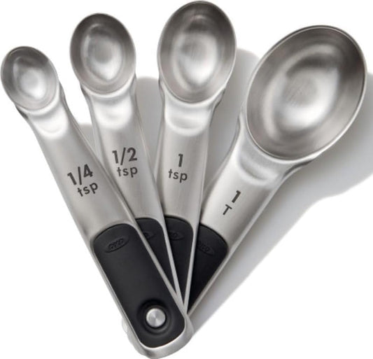 OXO Good Grips 4 Piece Stainless Steel Measuring Spoon Set