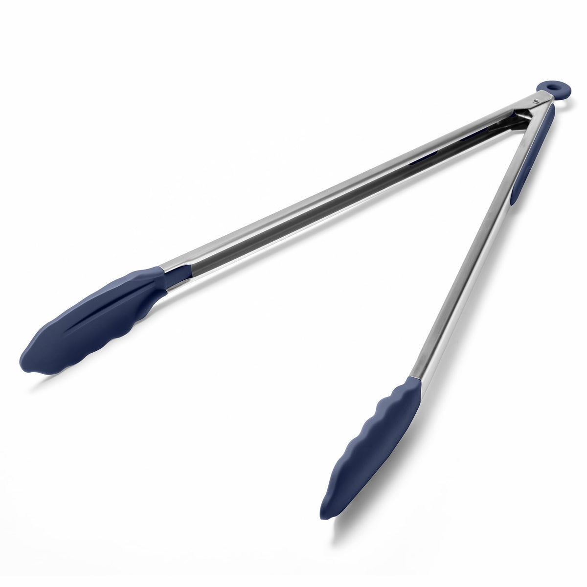 Doosu Kitchen Tongs with Silicone Tips for Cooking Serving (3Pcs, Black)