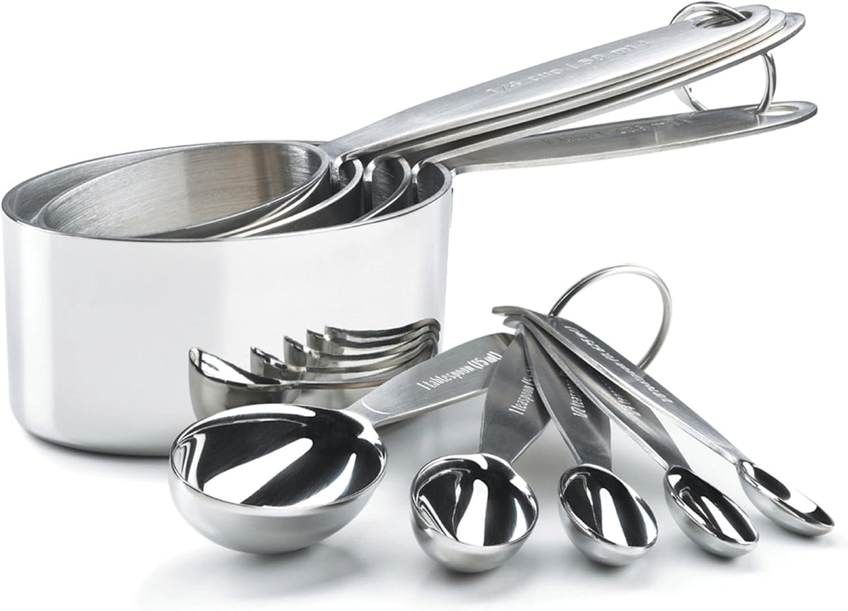 CUISIPRO Measuring Cup & Spoon Set SS