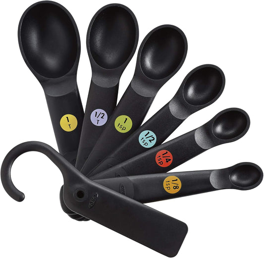 OXO Good Grips 7 Piece Measuring Spoon Set - Black